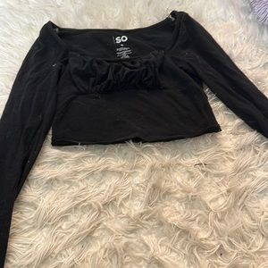Black long sleeve shirt